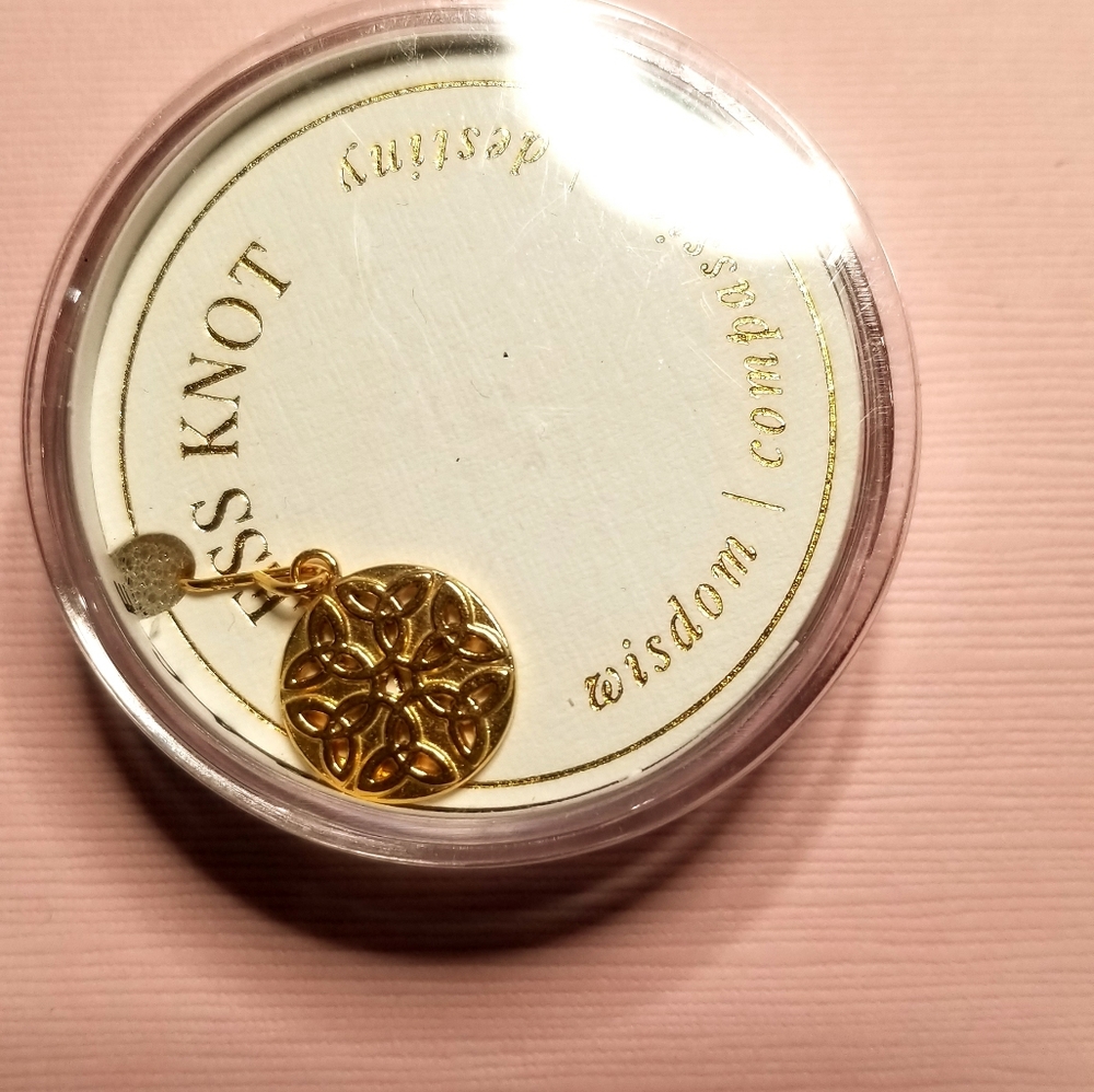 Alex and Ani 14kt gold plated charm